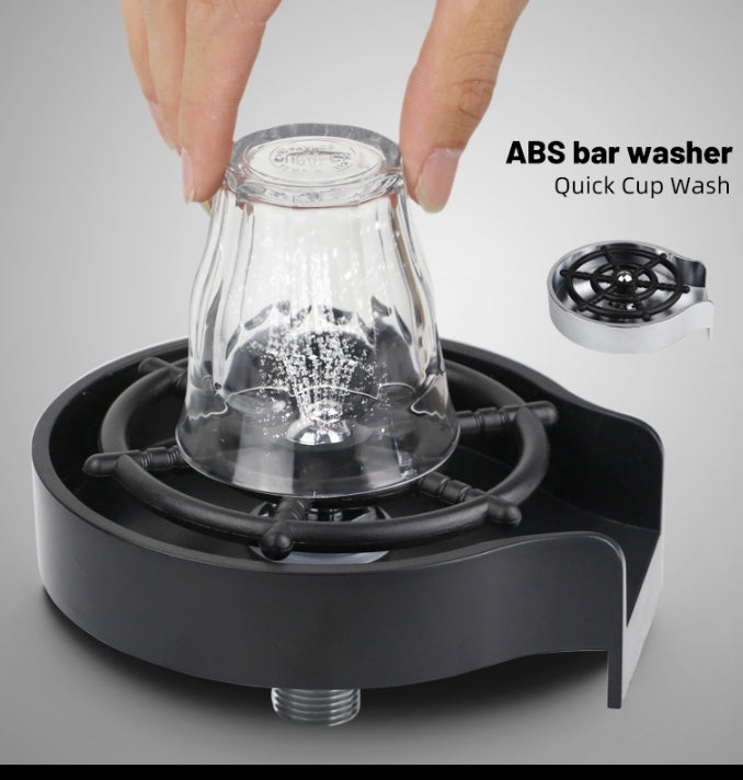 Bar Counter Cup Washer Sink High-pressure Spray Automatic Faucet Coffee Pitcher Wash Cup Tool Kitchen (Copy 2)